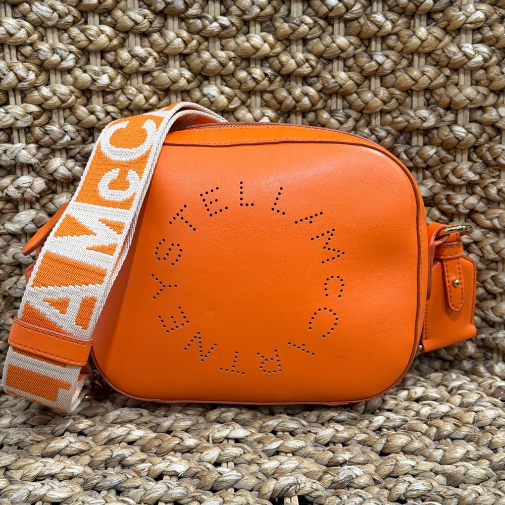 Stella McCartney Perforated Logo Camera‎ Bag